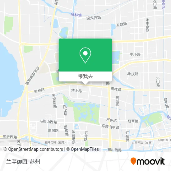 兰亭御园地图