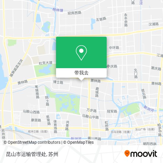 昆山市运输管理处地图