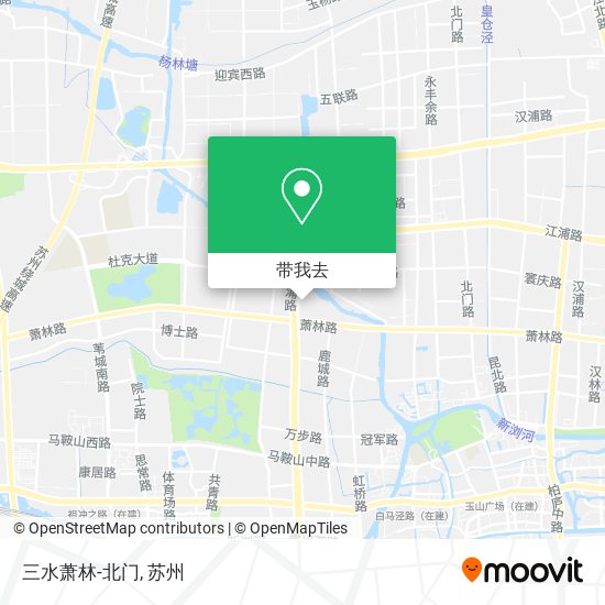 三水萧林-北门地图