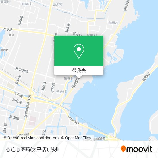 心连心医药(太平店)地图