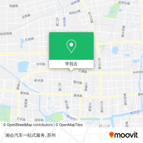湘会汽车一站式服务地图