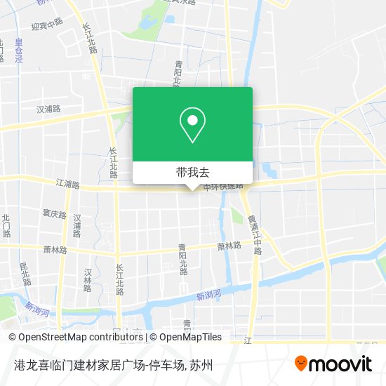 港龙喜临门建材家居广场-停车场地图