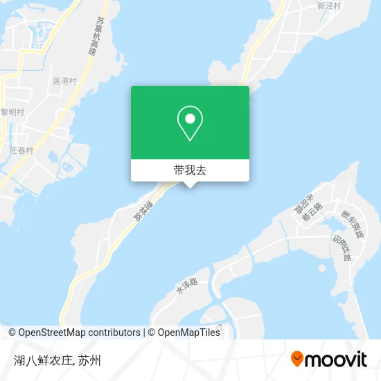 湖八鲜农庄地图