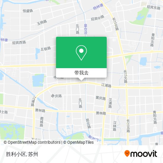 胜利小区地图