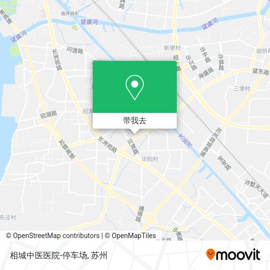 相城中医医院-停车场地图