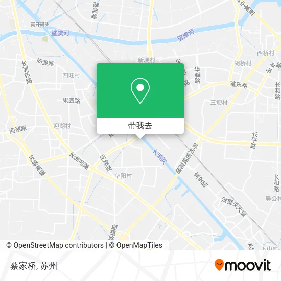 蔡家桥地图