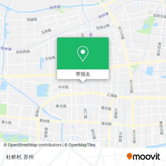 杜桥村地图