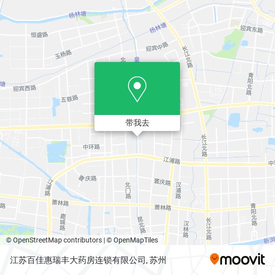 江苏百佳惠瑞丰大药房连锁有限公司地图