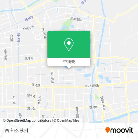 西庄泾地图