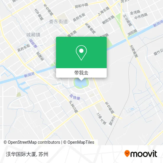 淏华国际大厦地图