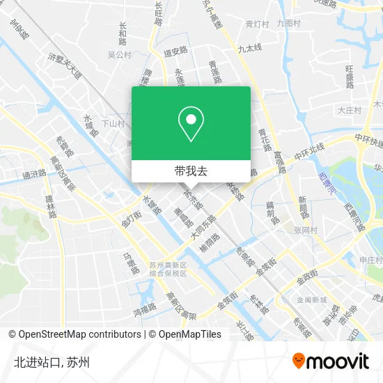 北进站口地图