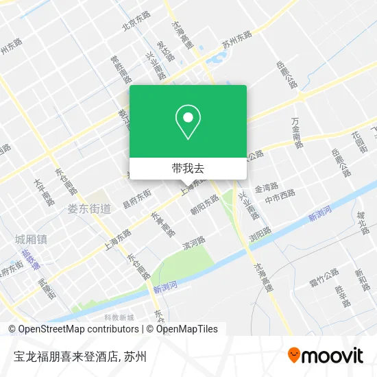 宝龙福朋喜来登酒店地图