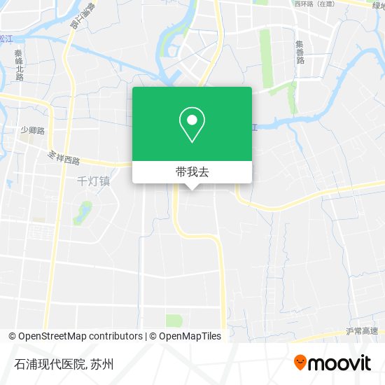 石浦现代医院地图