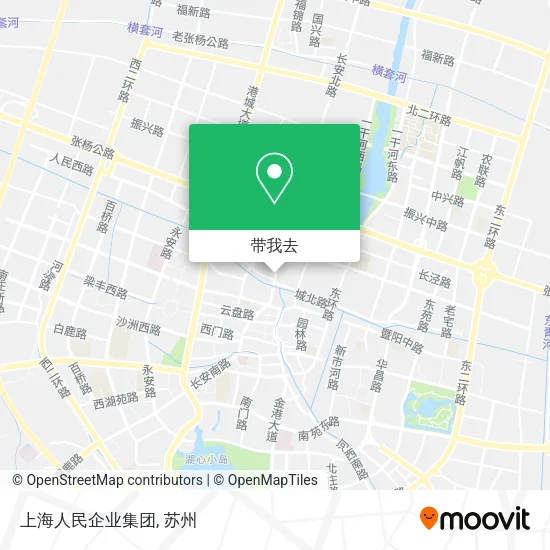 上海人民企业集团地图
