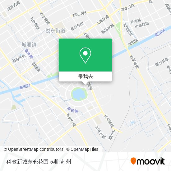 科教新城东仓花园-5期地图