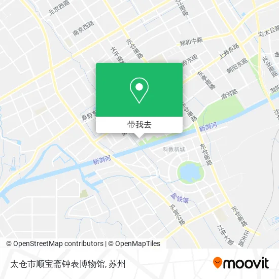 太仓市顺宝斋钟表博物馆地图