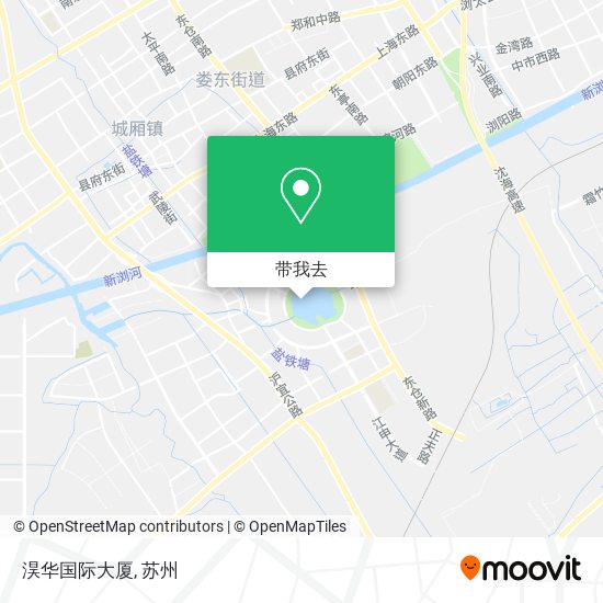 淏华国际大厦地图
