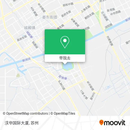 淏华国际大厦地图