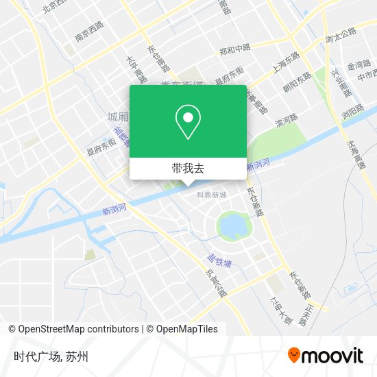 时代广场地图