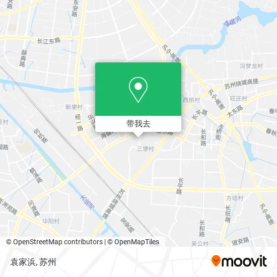 袁家浜地图