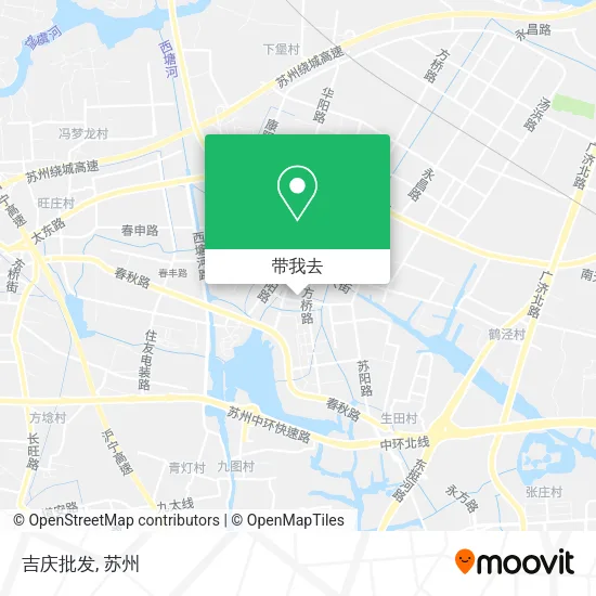 吉庆批发地图