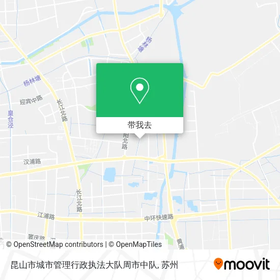 昆山市城市管理行政执法大队周市中队地图