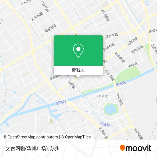 太古网咖(华旭广场)地图