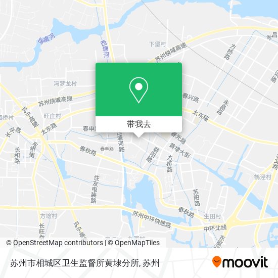 苏州市相城区卫生监督所黄埭分所地图