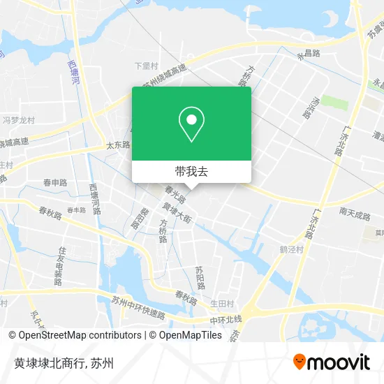 黄埭埭北商行地图