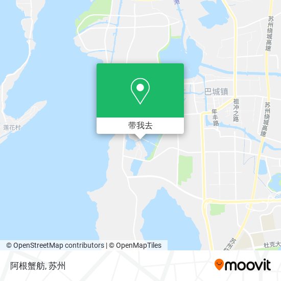 阿根蟹舫地图