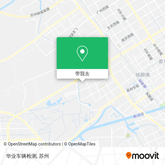 华业车辆检测地图
