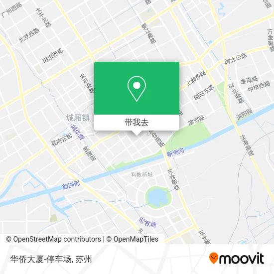 华侨大厦-停车场地图