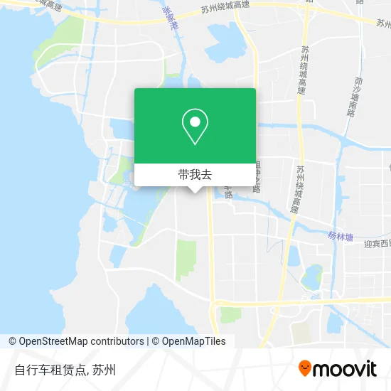 自行车租赁点地图