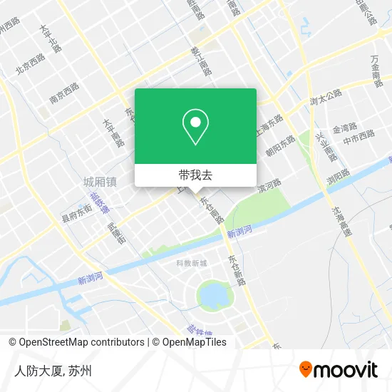 人防大厦地图
