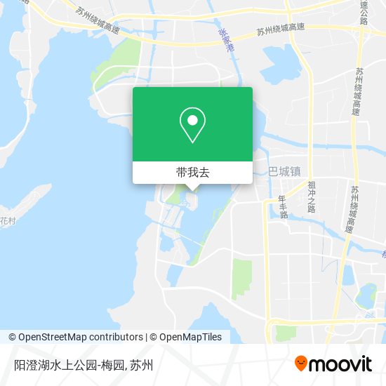 阳澄湖水上公园-梅园地图
