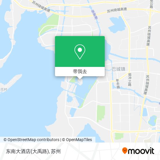 东南大酒店(大禹路)地图