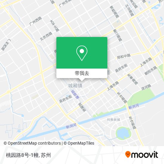 桃园路8号-1幢地图