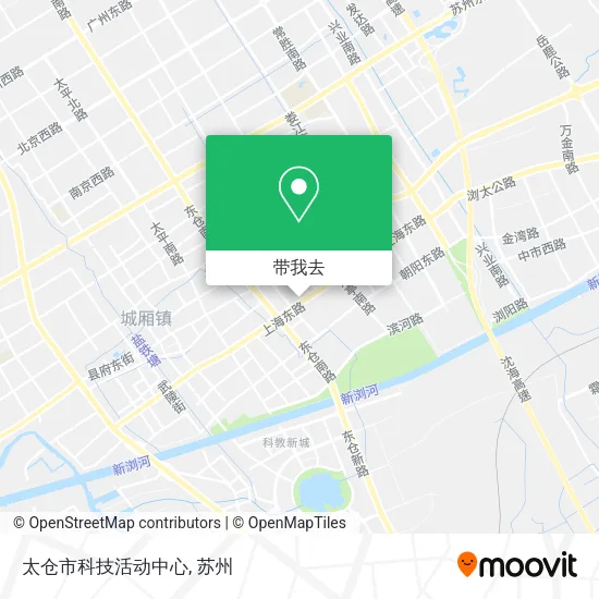 太仓市科技活动中心地图