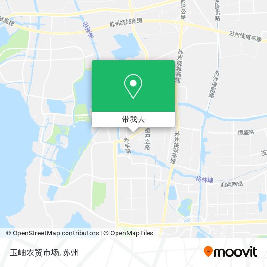 玉岫农贸市场地图