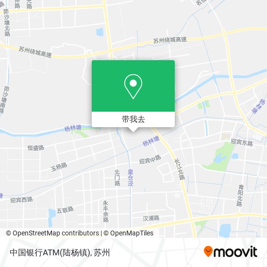 中国银行ATM(陆杨镇)地图