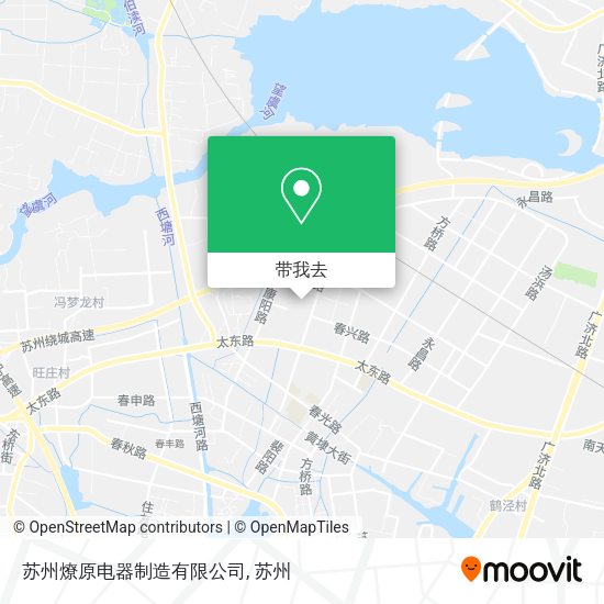 苏州燎原电器制造有限公司地图