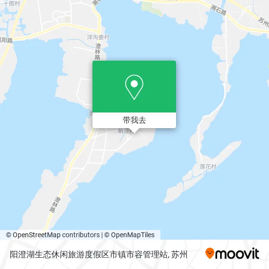 阳澄湖生态休闲旅游度假区市镇市容管理站地图