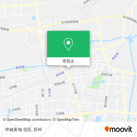 华城美地-北区地图