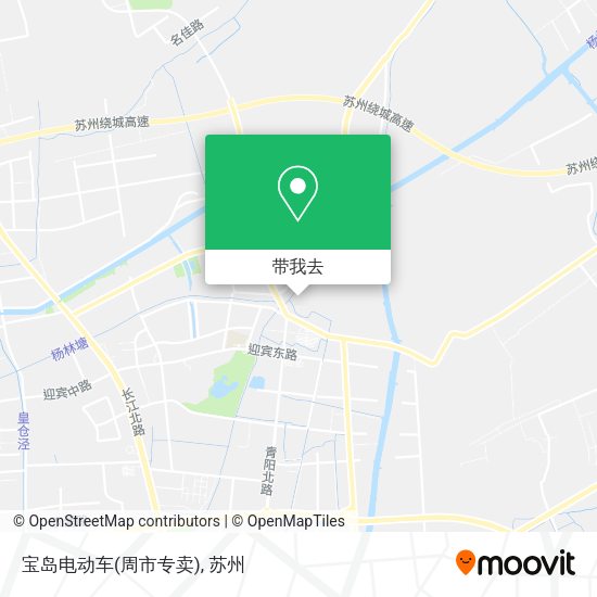 宝岛电动车(周市专卖)地图