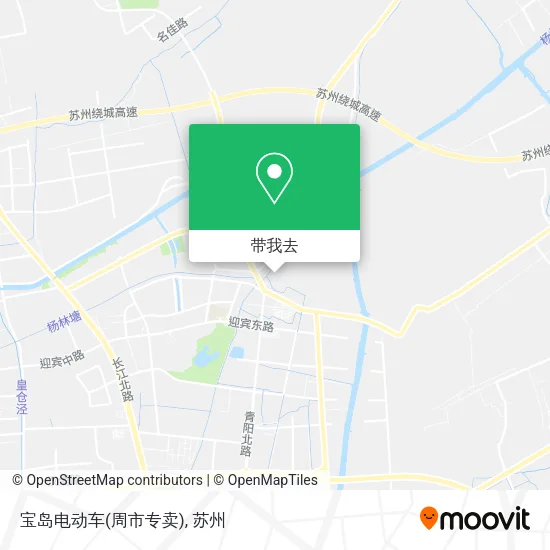 宝岛电动车(周市专卖)地图