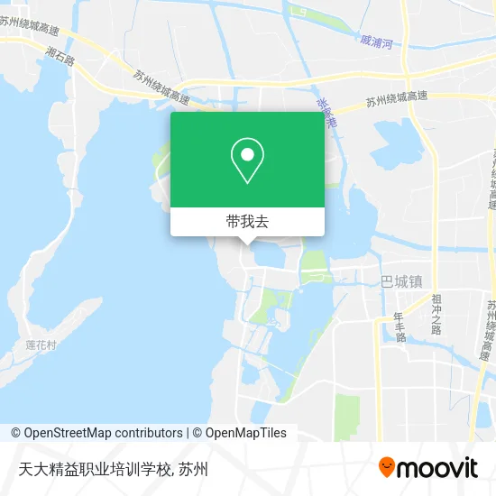 天大精益职业培训学校地图