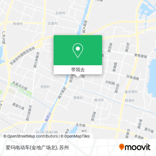 爱玛电动车(金地广场北)地图