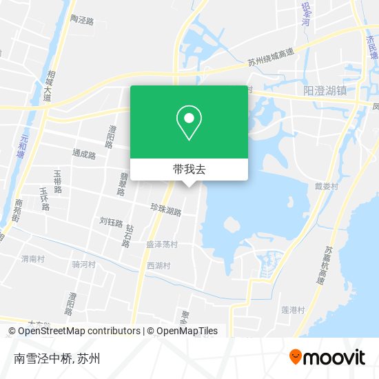 南雪泾中桥地图