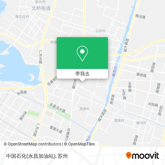 中国石化(永昌加油站)地图