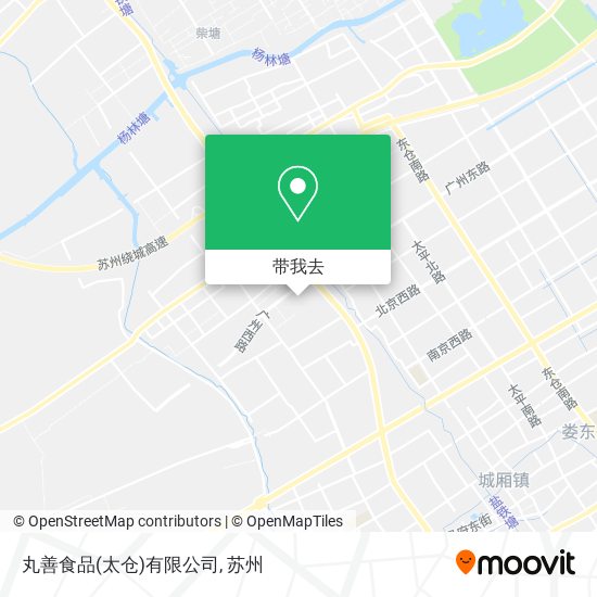 丸善食品(太仓)有限公司地图